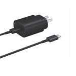 Samsung - Travel Adapter with USB-C to C Cable 25W Black